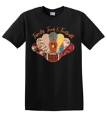 Epic Adult/Youth Family Food Football Thanksgiving Turkey Cotton Graphic T-Shirts