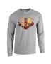 Epic Family Food Football Thanksgiving Turkey Long Sleeve Cotton Graphic T-Shirts