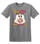 Epic Adult/Youth Say Boo Scary On Cute Disco Ghost Cotton Graphic T-Shirts