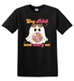 Epic Adult/Youth Say Boo Scary On Cute Disco Ghost Cotton Graphic T-Shirts