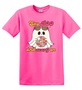 Epic Adult/Youth Say Boo Scary On Cute Disco Ghost Cotton Graphic T-Shirts