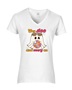 Epic Ladies Say Boo Scary On Cute Disco Ghost V-Neck Graphic T-Shirts
