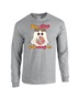 Epic Say Boo Scary On Cute Disco Ghost Long Sleeve Cotton Graphic T-Shirts
