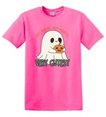 Epic Adult/Youth Very Demure Mindful Cutesy Fall Ghost Cotton Graphic T-Shirts