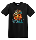 Epic Adult/Youth Its Fall Yall Pumpkin Autumn Cotton Graphic T-Shirts