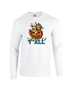 Epic Its Fall Yall Pumpkin Autumn Long Sleeve Cotton Graphic T-Shirts