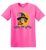 Epic Adult/Youth Witch You Would Crescent Moon Cotton Graphic T-Shirts