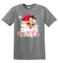 Epic Adult/Youth Santa Is On His Way Vintage Retro Cards Cotton Graphic T-Shirts