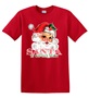 Epic Adult/Youth Santa Is On His Way Vintage Retro Cards Cotton Graphic T-Shirts