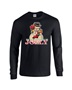 Epic Tis the Season to be Jolly Snowman Long Sleeve Cotton Graphic T-Shirts