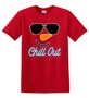 Epic Adult/Youth Snowman Chill Out Cotton Graphic T-Shirts