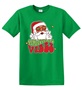 Epic Adult/Youth Christmas Vibes Hippie Santa Peace Cotton Graphic T-Shirts