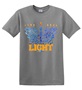 Epic Adult/Youth Hanukkah Love & Light Menorah Cotton Graphic T-Shirts