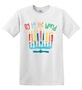 Epic Adult/Youth Hanukkah Oy to the World Menorah Cotton Graphic T-Shirts