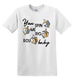 Epic Adult/Youth You Spin Me Right Round Baby Dreidel Cotton Graphic T-Shirts