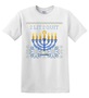 Epic Adult/Youth 2 Lit 2 Quit Hanukkah Ugly Sweater Style Cotton Graphic T-Shirts