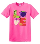Epic Adult/Youth Halloween LOVE Creepy Ghost Bats Pumpkin Cotton Graphic T-Shirts
