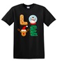 Epic Adult/Youth Christmas LOVE Cookie Snowman Tree Santa Cotton Graphic T-Shirts