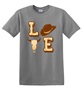 Epic Adult/Youth Western LOVE Country Cowboy Cotton Graphic T-Shirts