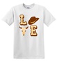 Epic Adult/Youth Western LOVE Country Cowboy Cotton Graphic T-Shirts