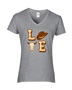 Epic Ladies Western LOVE Country Cowboy V-Neck Graphic T-Shirts