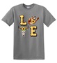 Epic Adult/Youth Sunflower Western LOVE Country Cowboy Cotton Graphic T-Shirts