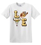 Epic Adult/Youth Sunflower Western LOVE Country Cowboy Cotton Graphic T-Shirts