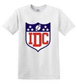 Epic Adult/Youth Football IDC I Dont Care National League Cotton Graphic T-Shirts