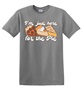 Epic Adult/Youth I'm Just Here for the Pie Holidays Cotton Graphic T-Shirts