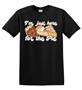 Epic Adult/Youth I'm Just Here for the Pie Holidays Cotton Graphic T-Shirts