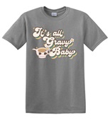 Epic Adult/Youth Its All Gravy Baby Retro Vibe Cotton Graphic T-Shirts