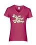 Epic Ladies Its All Gravy Baby Retro Vibe V-Neck Graphic T-Shirts