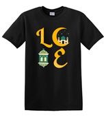 Epic Adult/Youth Ramadan LOVE Happy Ramadhan Mubarak Cotton Graphic T-Shirts