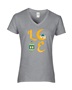 Epic Ladies Ramadan LOVE Happy Ramadhan Mubarak V-Neck Graphic T-Shirts