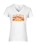 Epic Ladies In My Football Era Swifties V-Neck Graphic T-Shirts