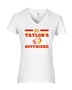 Epic Ladies Go Taylor's Boyfriend Swiftie KC V-Neck Graphic T-Shirts