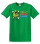 Epic Adult/Youth Holly Jolly Dude Christmas Tree Cotton Graphic T-Shirts