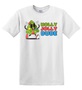 Epic Adult/Youth Holly Jolly Dude Christmas Tree Cotton Graphic T-Shirts