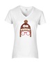 Epic Ladies Oh Fudge Shoot Your Eye Christmas Story V-Neck Graphic T-Shirts