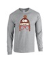 Epic Oh Fudge Shoot Your Eye Christmas Story Long Sleeve Cotton Graphic T-Shirts