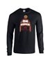 Epic Oh Fudge Shoot Your Eye Christmas Story Long Sleeve Cotton Graphic T-Shirts