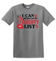 Epic Adult/Youth I Can Get You On Naughty List Black Cotton Graphic T-Shirts