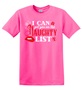 Epic Adult/Youth I Can Get You On The Naughty List White Cotton Graphic T-Shirts