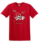Epic Adult/Youth Ho Ho Holy Shit What A Year Colorful Cotton Graphic T-Shirts