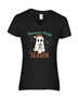 Epic Ladies Peppermint Mocha Season V-Neck Graphic T-Shirts