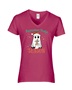 Epic Ladies Peppermint Mocha Season V-Neck Graphic T-Shirts