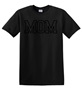 Epic Adult/Youth MOM varsity sports number one fan black Cotton Graphic T-Shirts