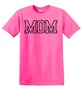 Epic Adult/Youth MOM varsity sports number one fan black Cotton Graphic T-Shirts