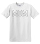 Epic Adult/Youth MOM varsity sports biggest fan gray Cotton Graphic T-Shirts