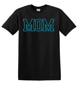 Epic Adult/Youth MOM varsity sports biggest fan blue Cotton Graphic T-Shirts